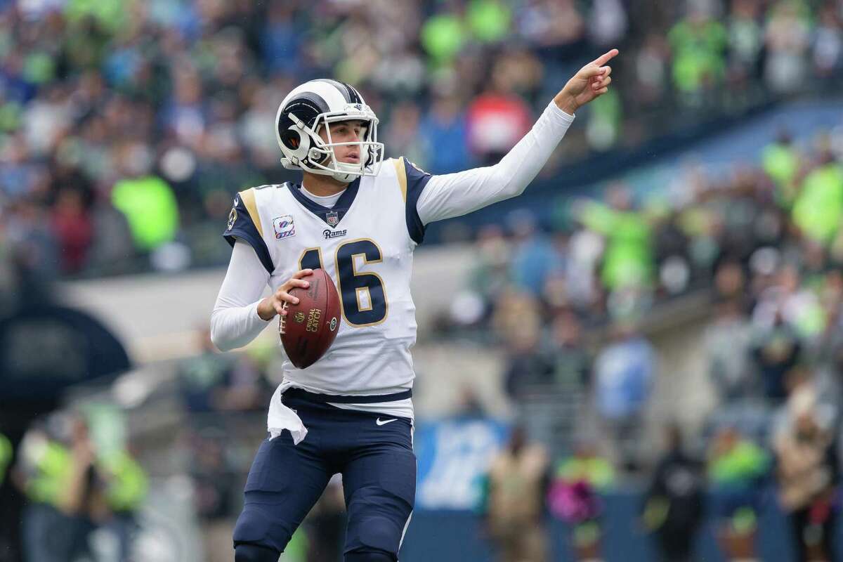 NFL Network's Mike Silver: Los Angeles Rams quarterback Jared Goff says not  starting vs. Seattle Seahawks was 'one of the toughest things he had to go  through