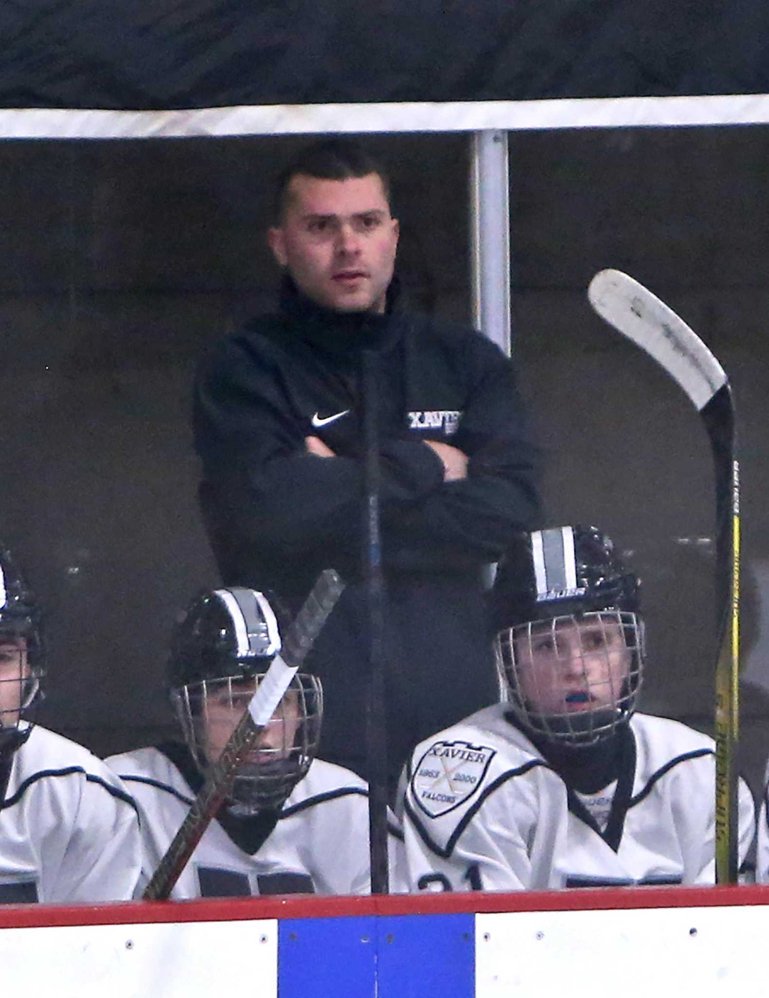 Xavier hockey parts ways with coach Nick Costanzo