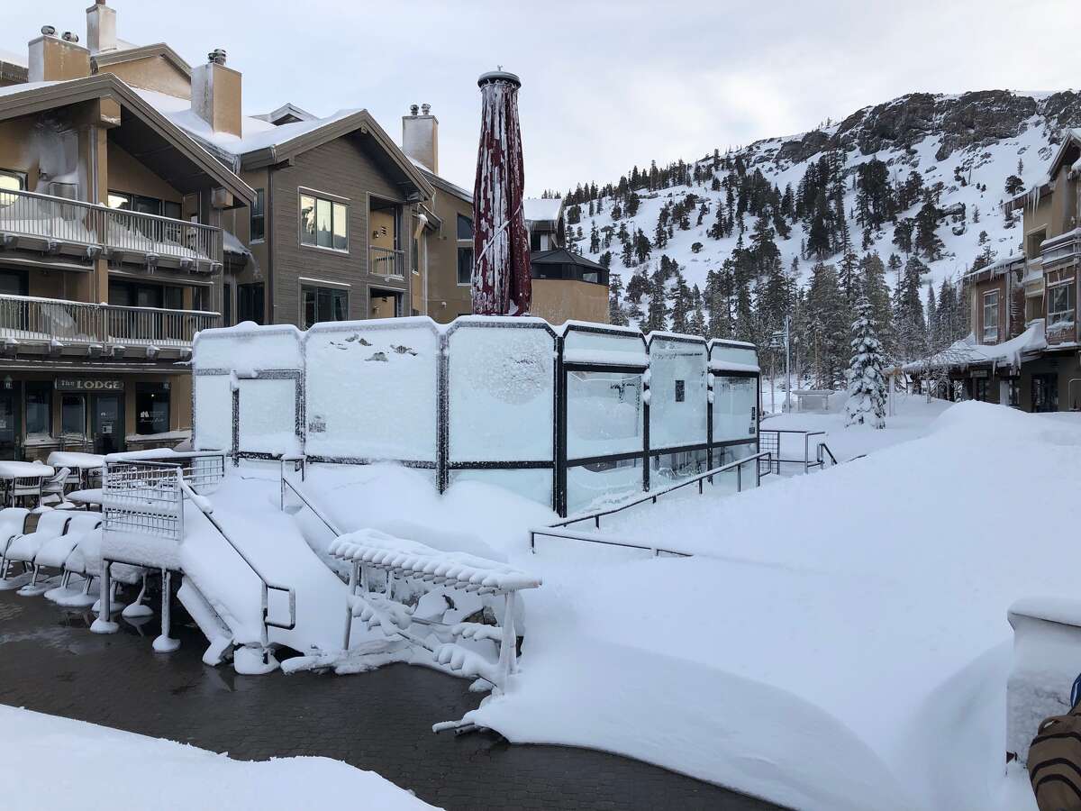 Sierra snow pack is four times the size it was at this time last year