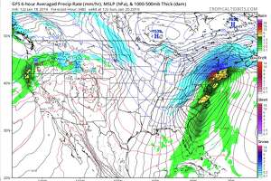 California's 'atmospheric river' will roar into East Coast and could dump up to 40 inches - Photo