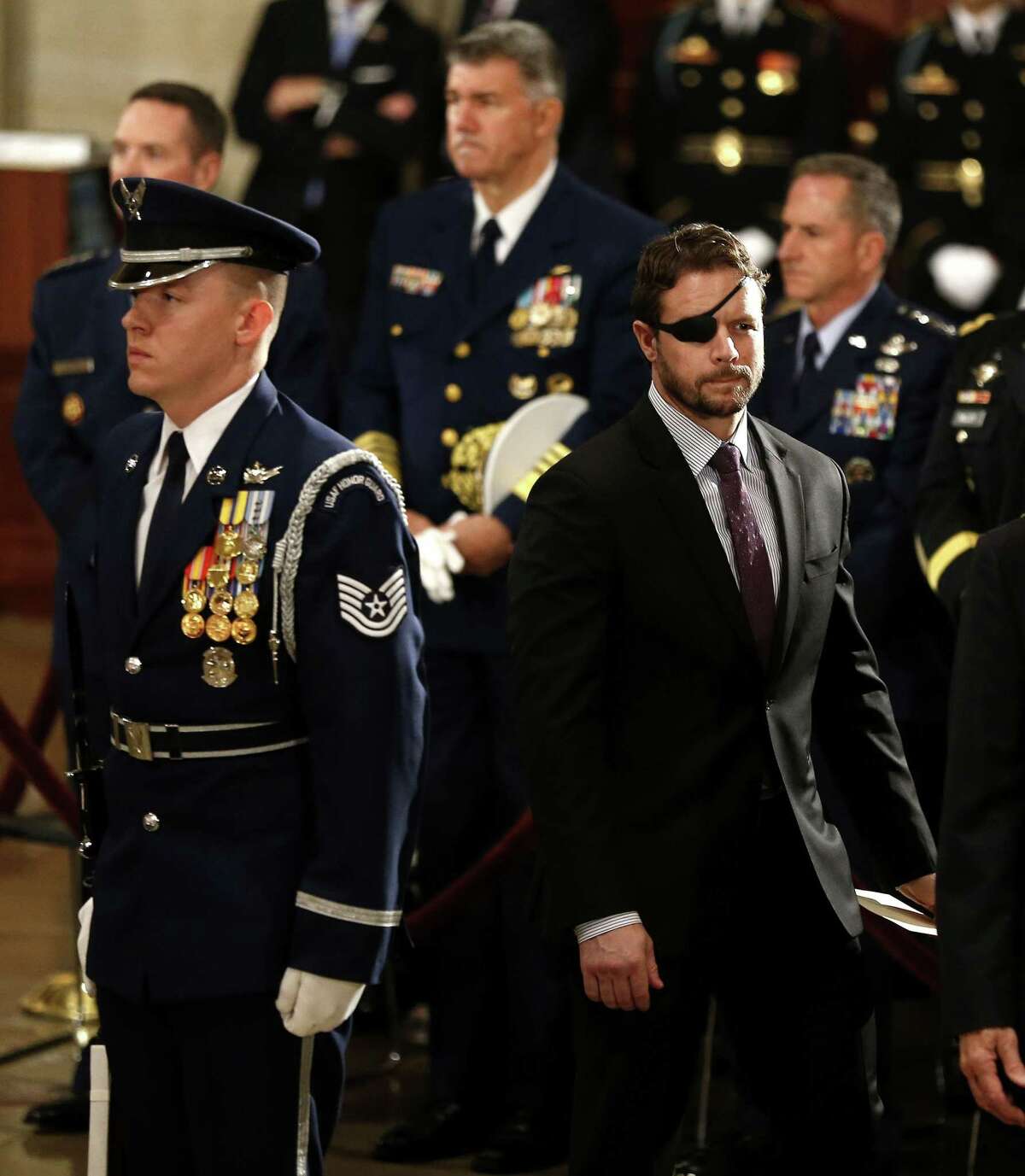 Navy SEAL-turned-Congressman Dan Crenshaw already mixing it up on 