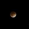A view of the “blood moon” total lunar eclipse on April 15, 2014.