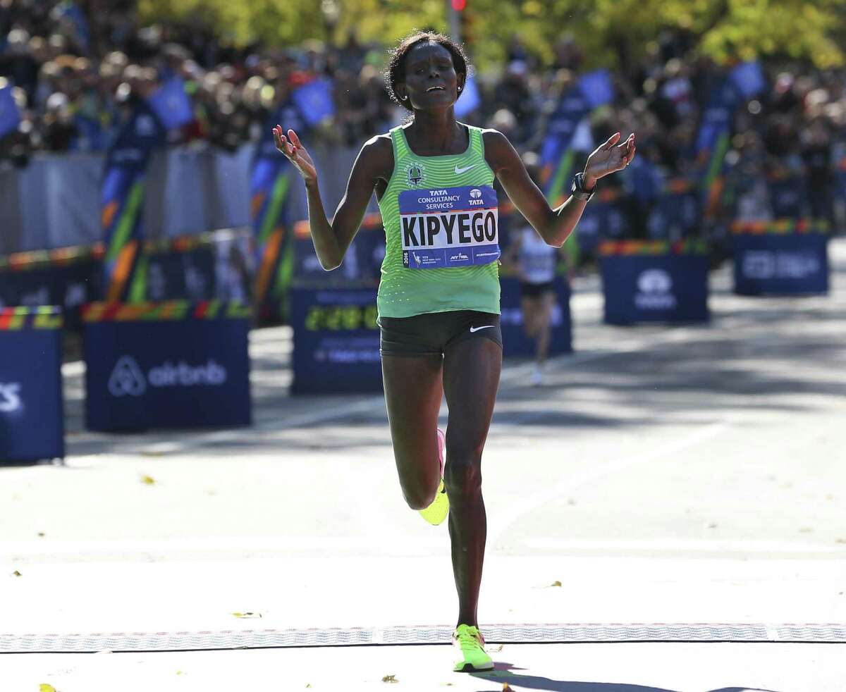 Since crossing the finish line second in the women’s division of the 2016 New York City Marathon, Sally Kipyego has become an American and a new mom who wants to show her child what hard work can do.