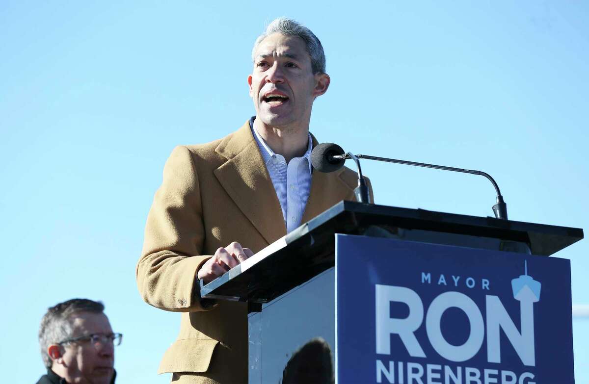 Citing economic and social prosperity as some of the reasons the city has progressed under his leadership, Mayor Ron Nirenberg announced his bid for re-election to supporters at Alamo Stadium on Saturday. 