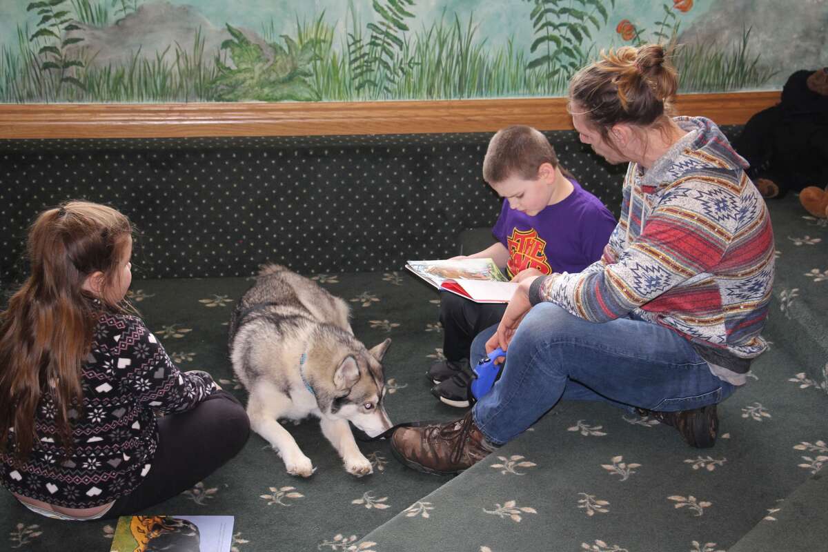 Paw Pals at Bad Axe Library