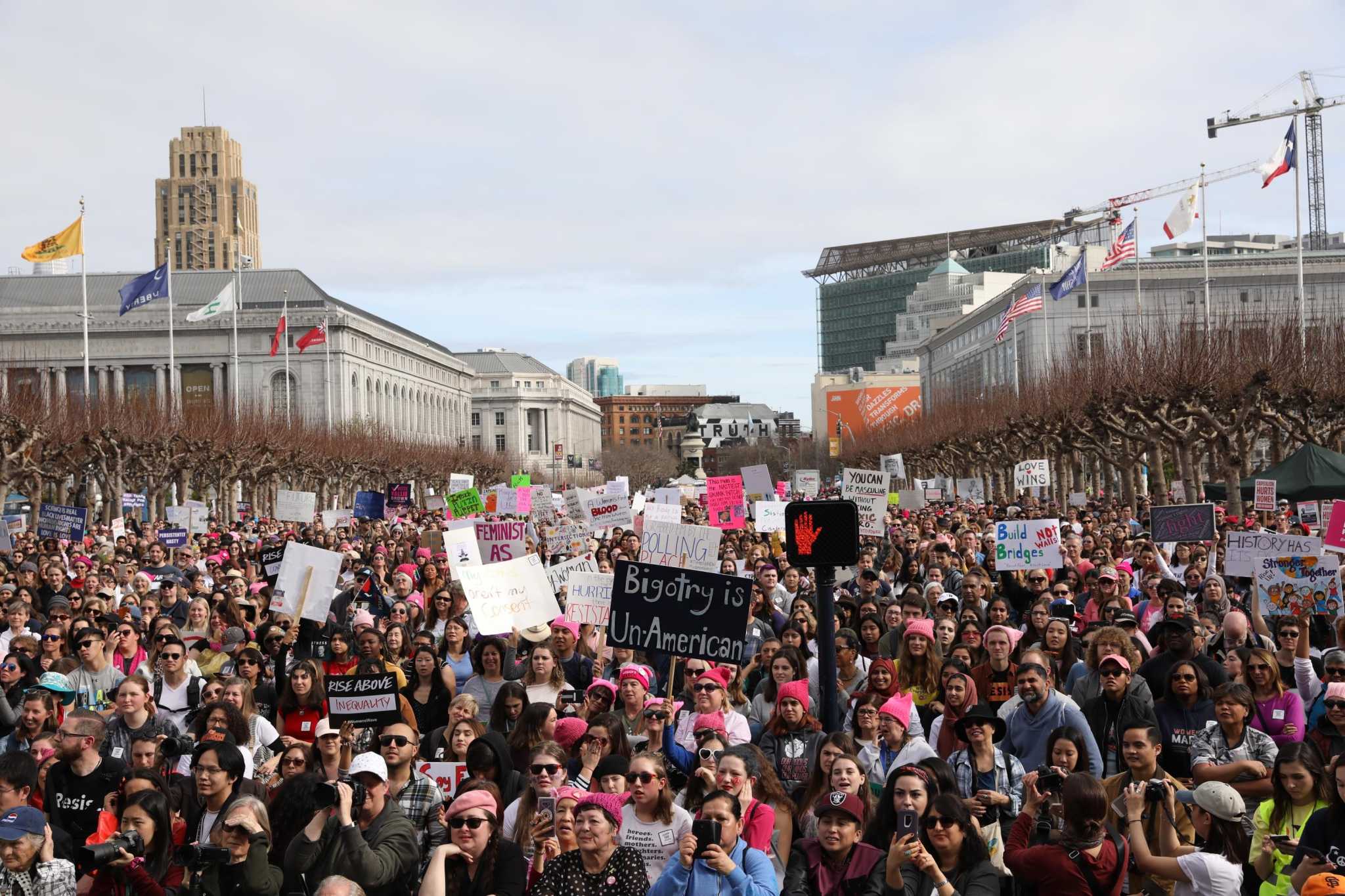 Thousands rally for justice at Women's March in SF