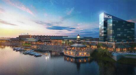 Conceptual rendering of MGM Bridgeport Resort Casino & Entertainment District. Photo: Contributed Photov / Connecticut Post Contributed