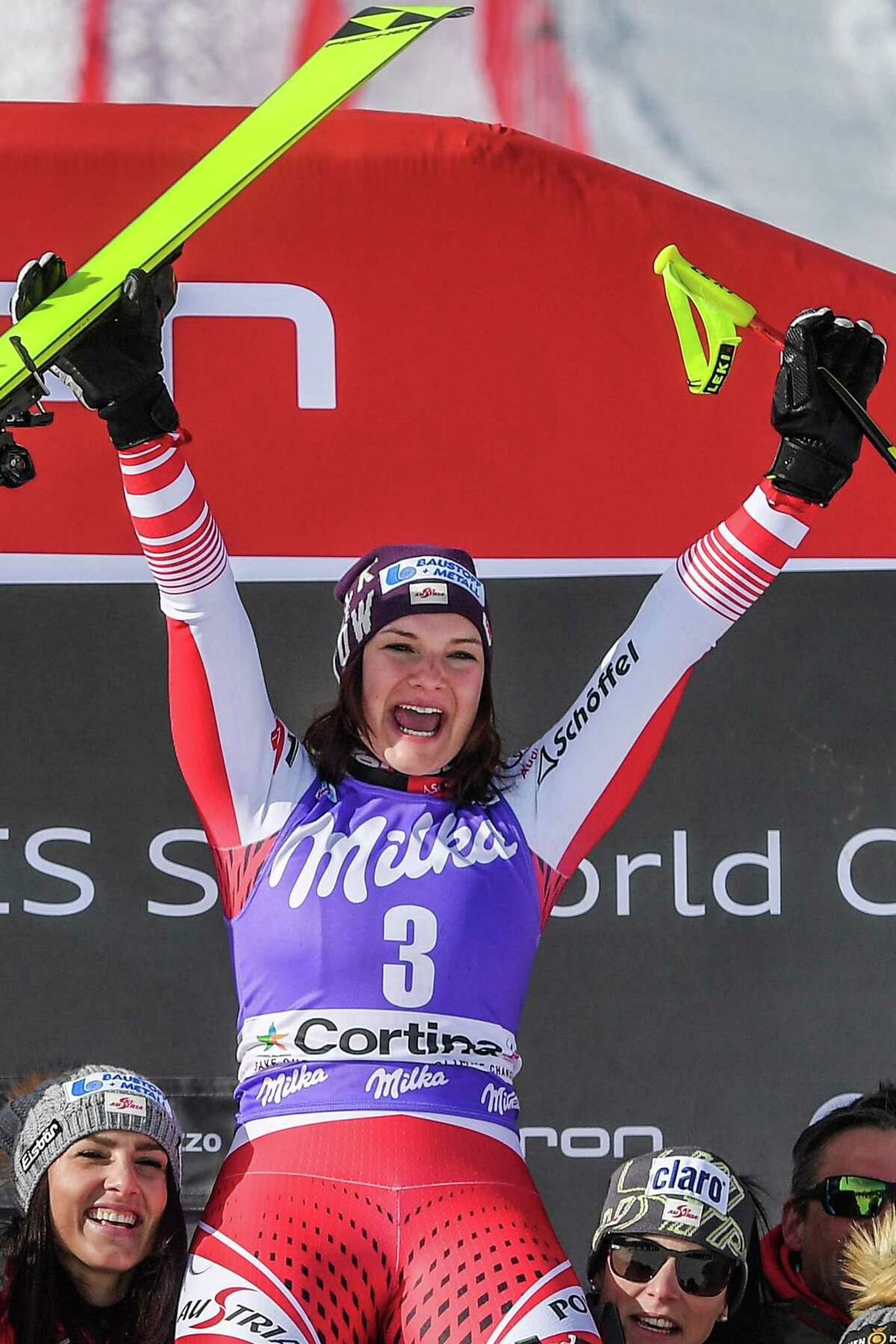 Siebenhofer Repeats Vonn 9th In Downhill