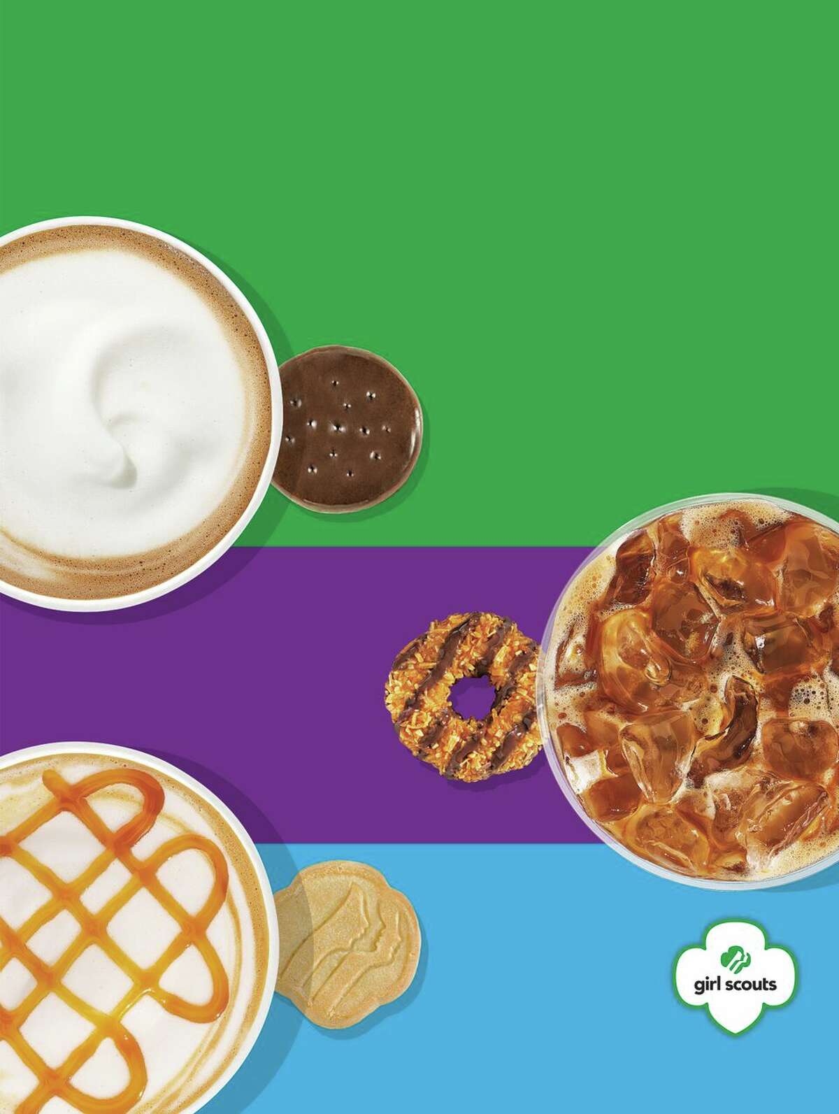 Dunkin' adds Girl Scout cookie flavors to coffee drinks