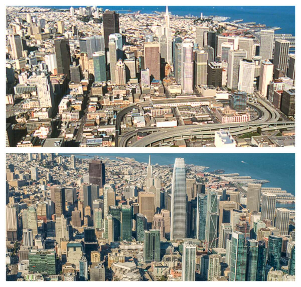 The Manhattanization of SF How the city's skyline has changed in the