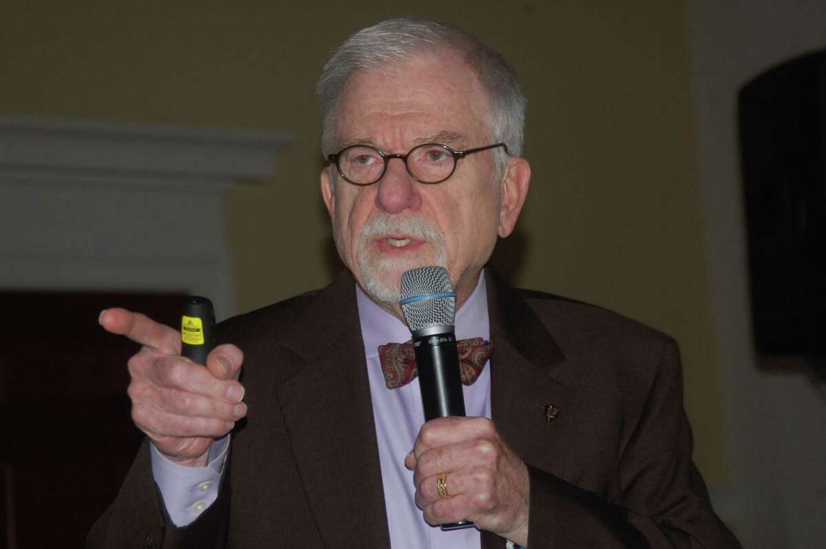 William Baker, the former head of PBS’ flagship station WNET, spoke last week before the Greenwich Retired Men’s Association about the current challenges facing PBS in a changing landscape for television.