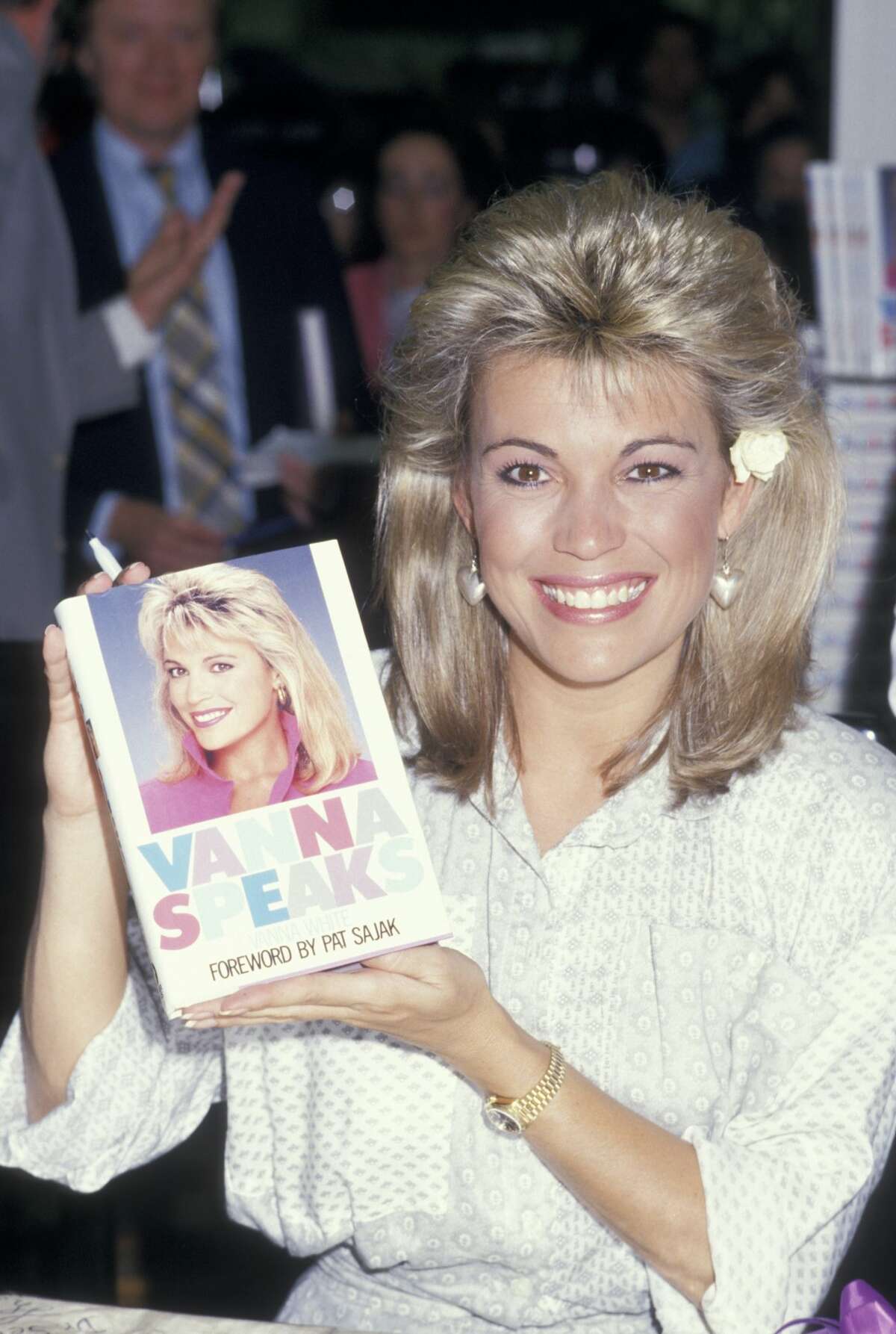 TV Personality Vanna White attending the book party for Vanna White