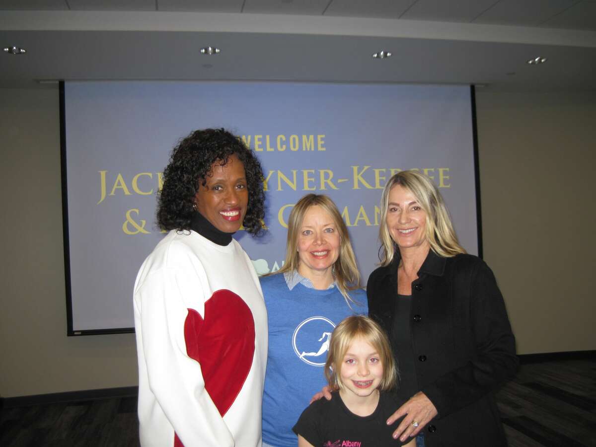 Were you seen at the Aurora Games Reception with former Olympians, Jackie Joyner-Kersee and Nadia Comaneci, at the Hearst Media Center on Tuesday January 22, 2019?