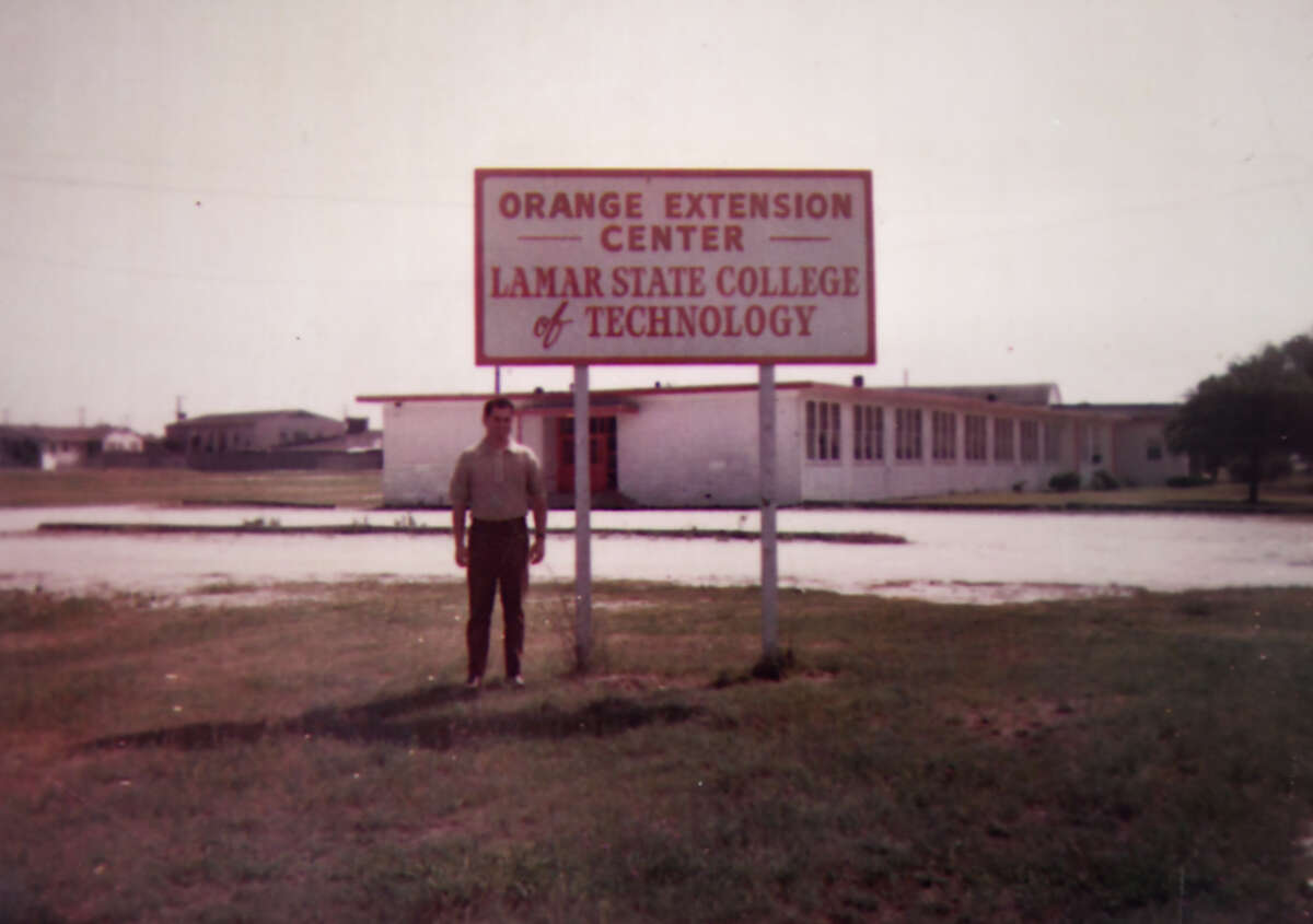 An undated historical photo of Lamar State College Orange. Photo taken Tuesday, 1/22/19