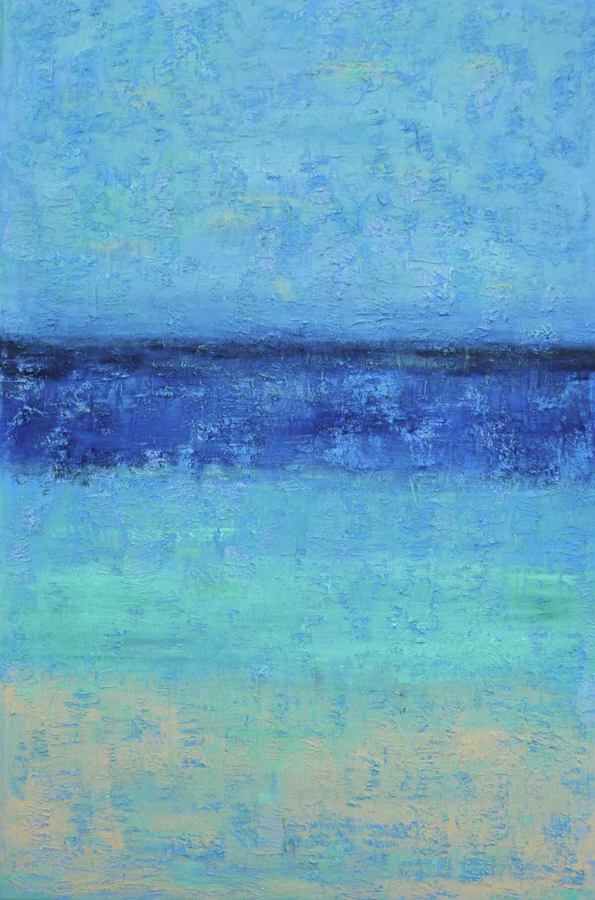 Maria C. Friscia's "Summer Breeze" will be featured in the Loft Artists Association exhibit at the Wilton Library Feb. 1-22.