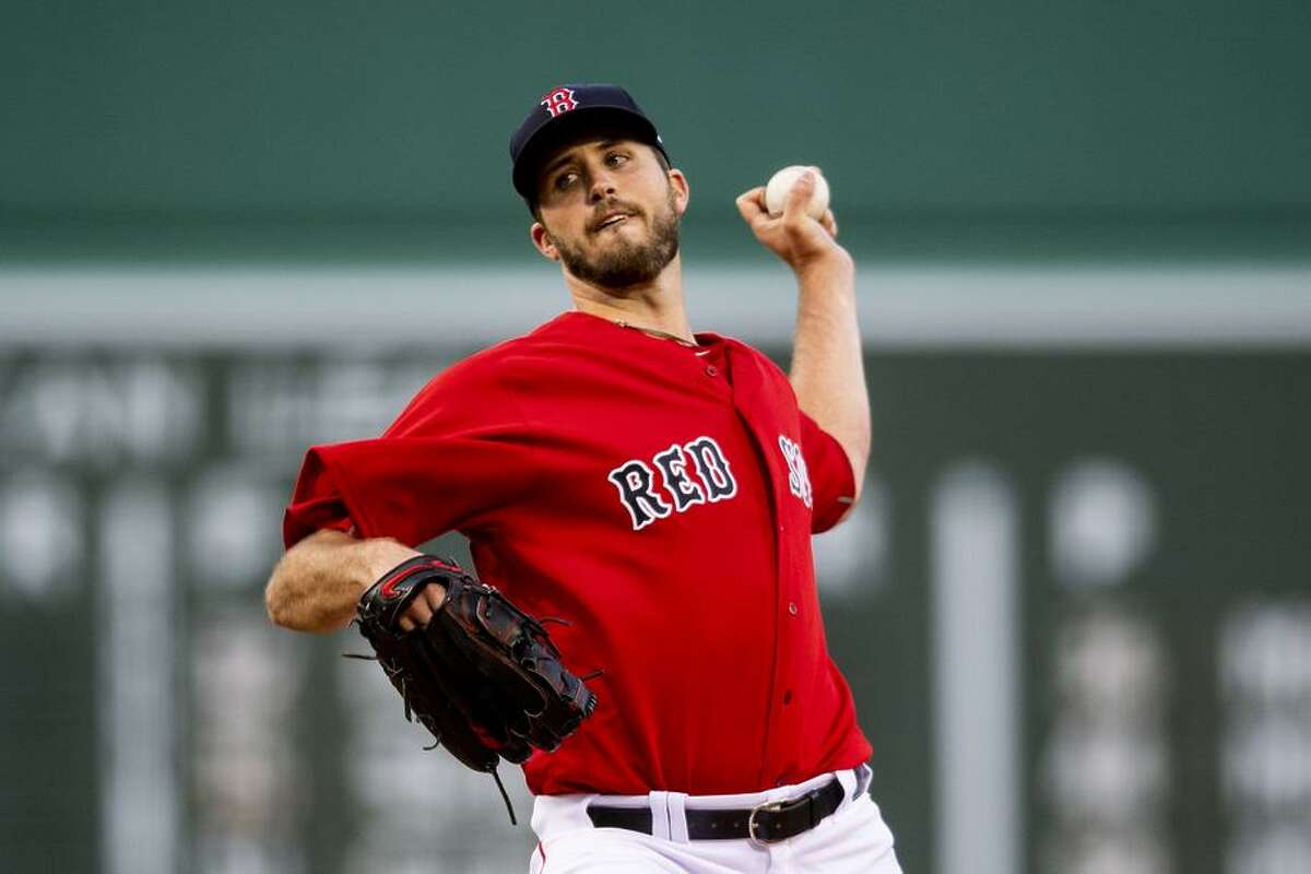 Drew Pomeranz won 17 games, posted a 3.32 ERA and struck out 174 batters in a career-high 32 starts for Boston in 2017.