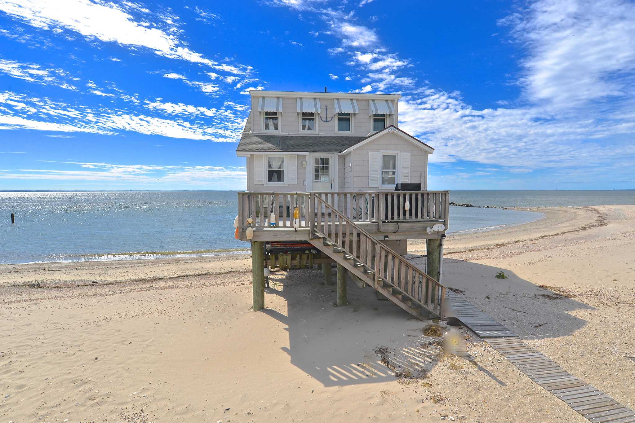 Stratford house at home on L.I. Sound