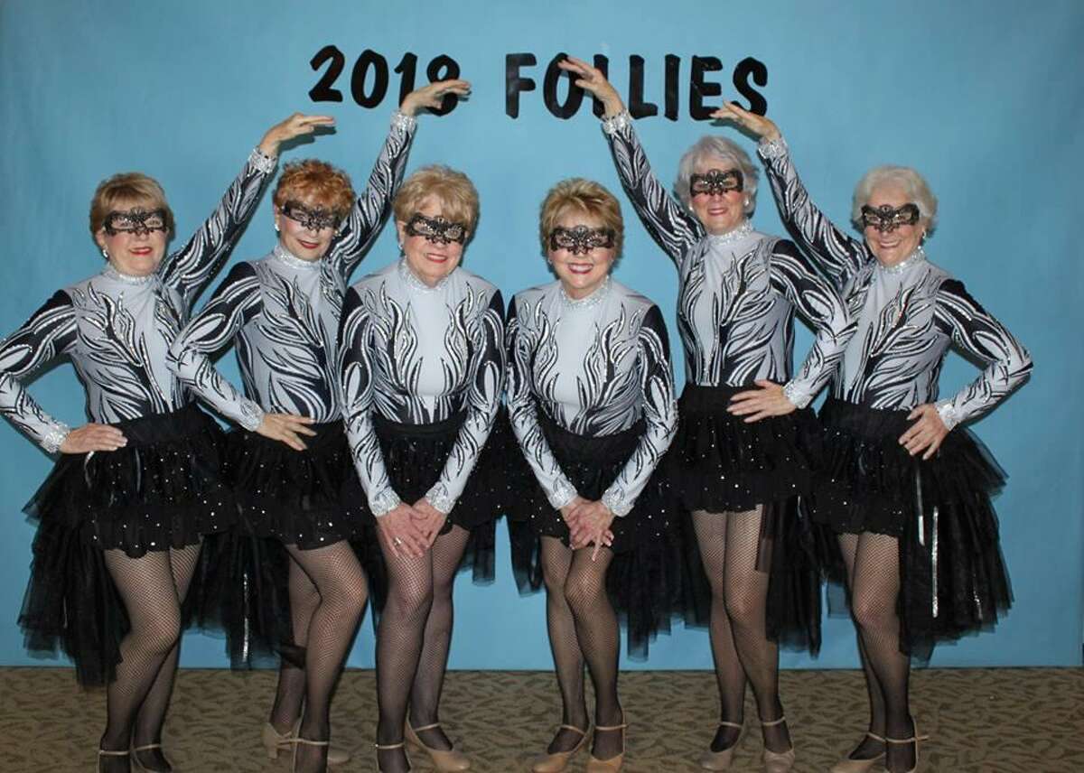 Tickets to the 2019 Walden Follies will go on sale to the general public February 1. The Follies is a music, comedy, variety show presented in Walden Yacht Club by residents of Walden near Montgomery. The 2019 theme is “Welcome to Hollywood—What’s Your Dream?” Show dates are Feb.28, March 1, 2, 3. Shown above are the 2018 Jazzy Broads, a longtime favorite dance group that includes left to right: Mary Ann Lenhart, Jan Jessen, Chris Brock, Lin Scheib, Sharon Richardson, and Dianne Williams.