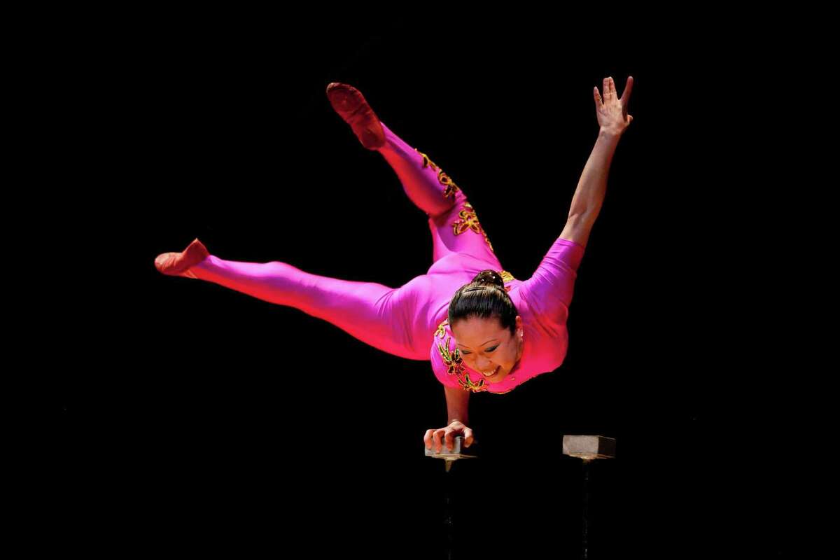 Chinese acrobat Li Liu will perform during a day-long international