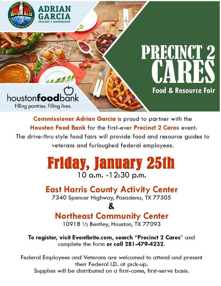 Precinct 2 Joins Houston Food Bank To Feed Federal Workers