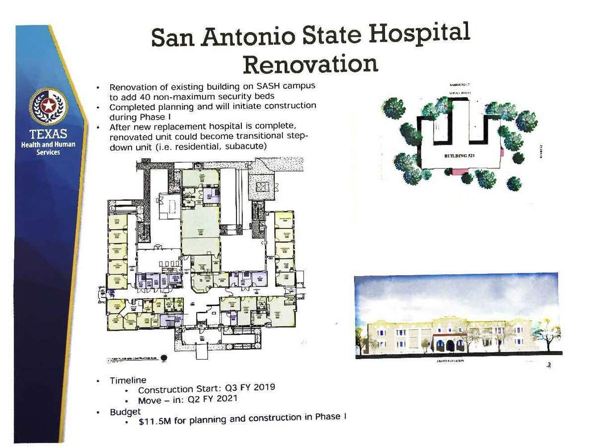 State unveils designs for new psychiatric hospital in San Antonio