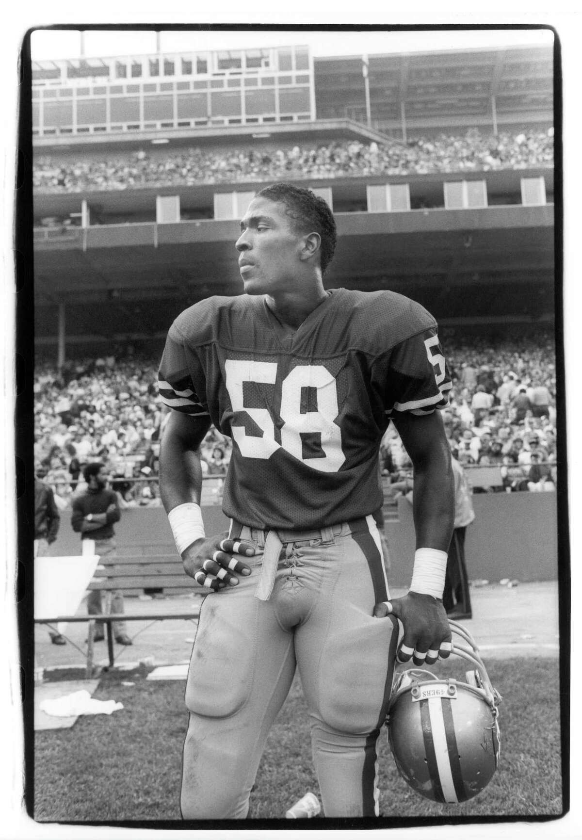 1988 Signed Keena Turner #58 Linebacker San Francisco 49ers