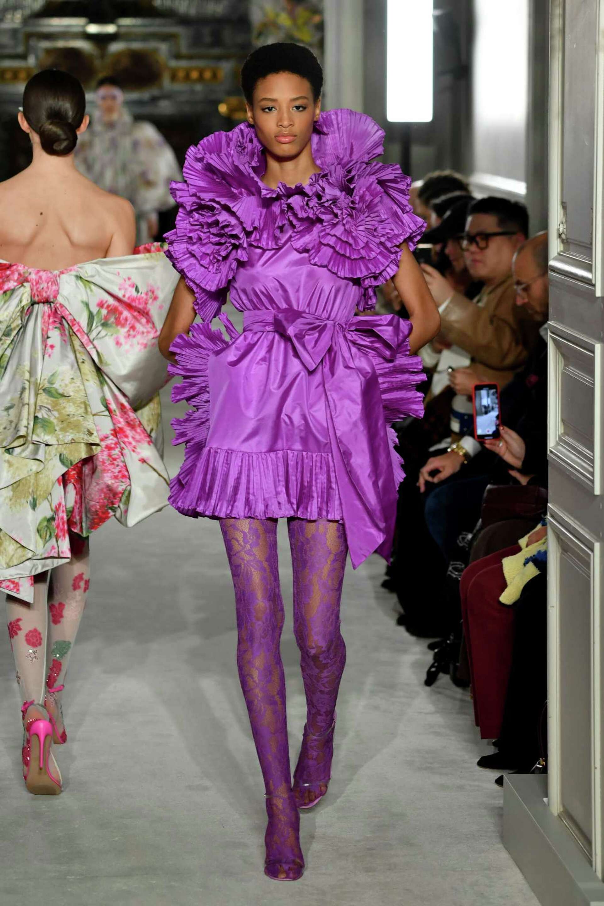 Valentino show features 43 black models, Naomi Campbell
