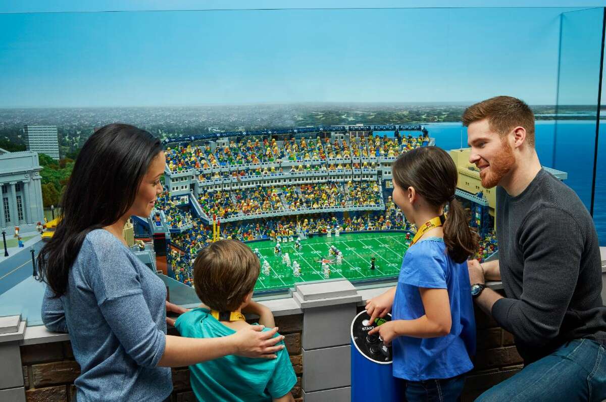 San Antonio's new Legoland Discovery Center, at the Shops at Rivercenter mall, is set to celebrate its grand opening April 12-14.