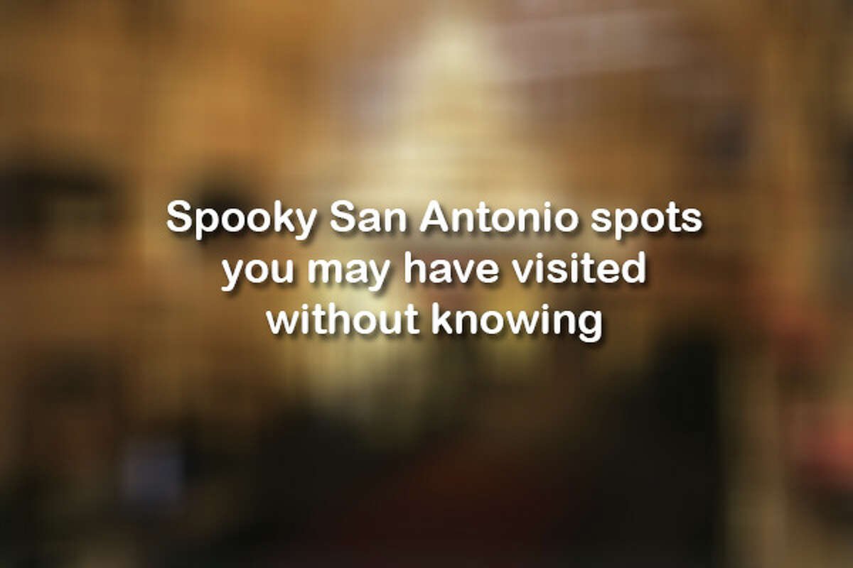 Click through to see if you've accidentally visited these reportedly haunted spots across San Antonio >>>