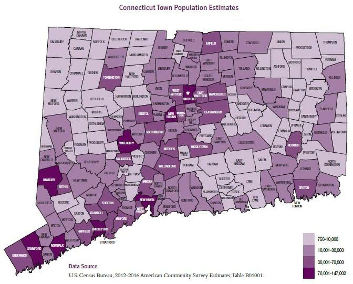 Data shows a divided Connecticut on race and geography