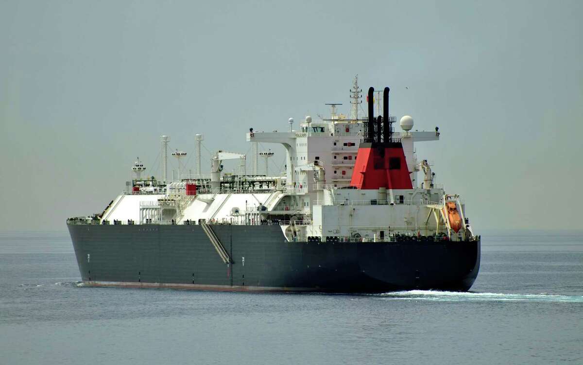 LNG tanker.