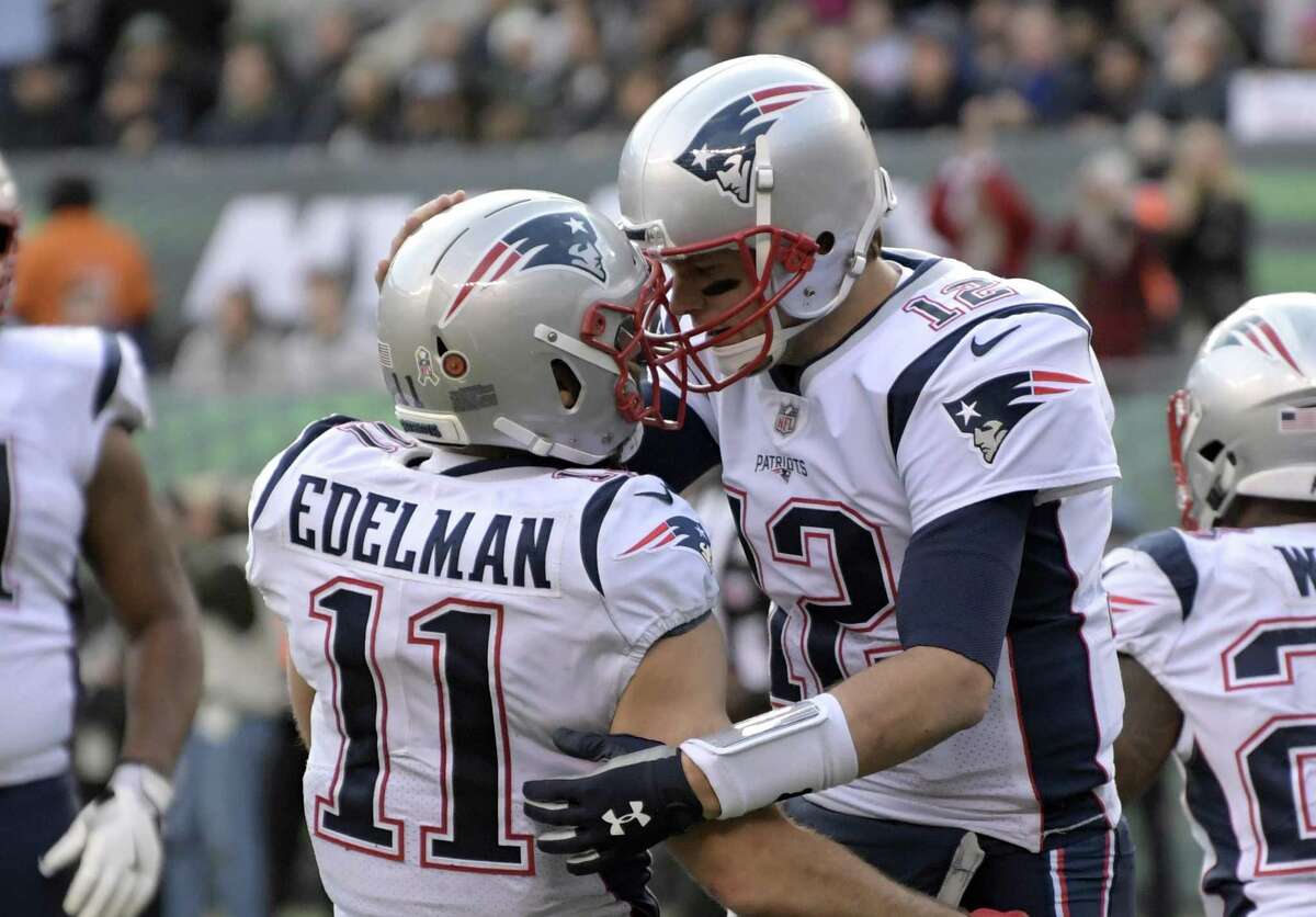 Julian Edelman & Tom Brady Super Bowl LIII New England Patriots