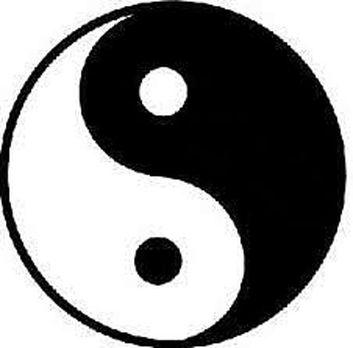 The Taoist symbol of universal opposites, Yin and Yang, represents the inter dependency of opposites.