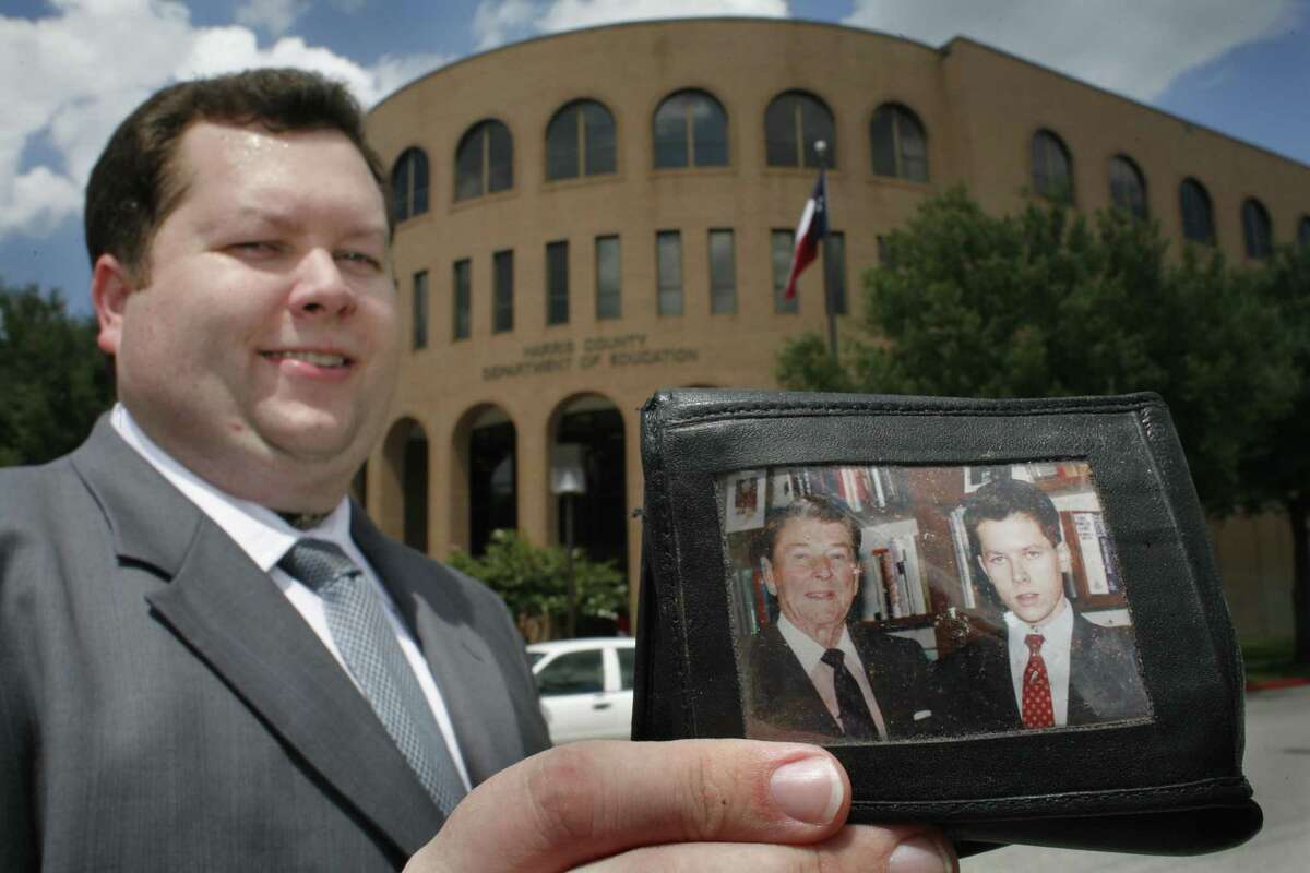 Harris County Department of Education Trustee Michael Wolfe shown in 2007. (Steve Ueckert / Chronicle)