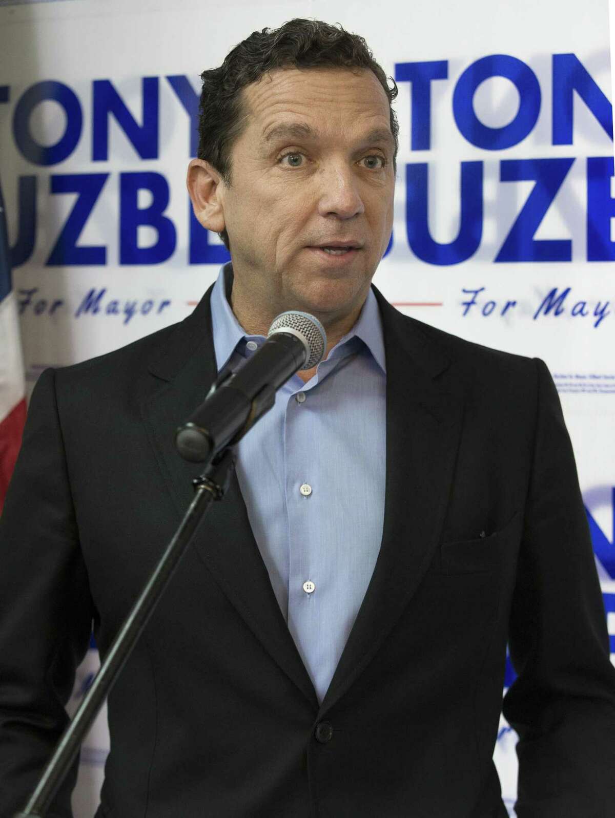 High-profile lawyer Tony Buzbee, shown her in January, is running for Houston Mayor, for whom he once hosted fundraiser.