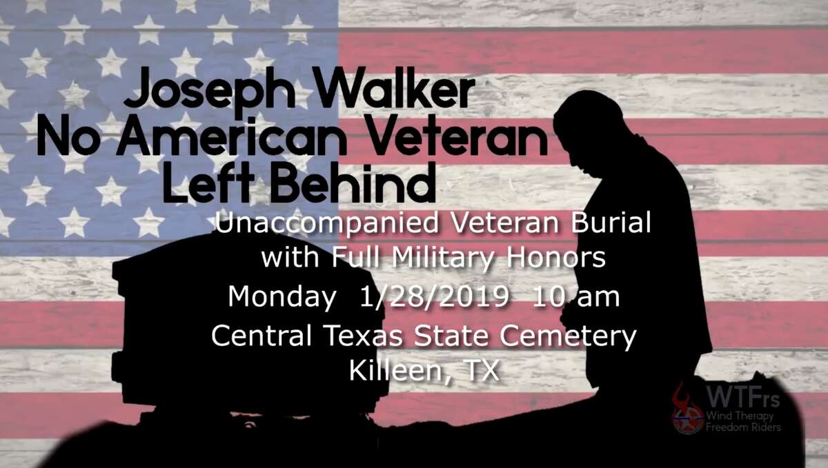 The Ride to Honor Joseph Walker, American Veteran, will be 8 a.m. Monday, Jan. 28, at the Central Texas Harley-Davidson in Round Rock.