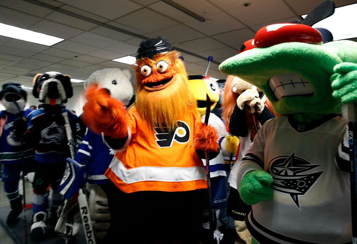 Let's Get Gritty And Find Out Who The 3 Hottest NHL Mascots Are – on his tab