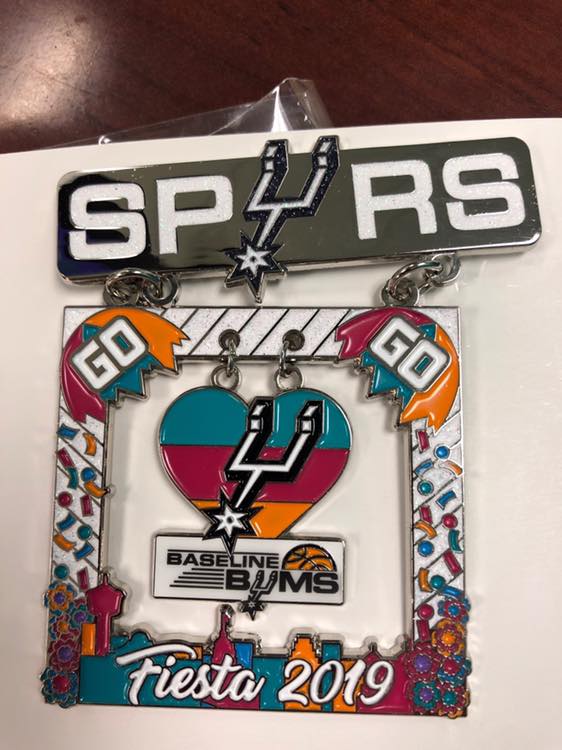 Get your Spurs Fiesta Medals now - Pounding The Rock