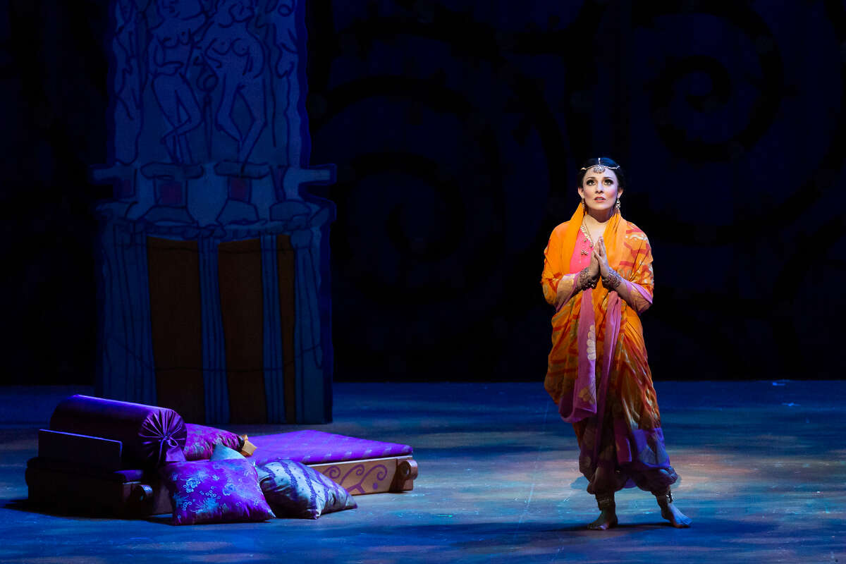 Andrea Carroll as Leila in “The Pearl Fishers”