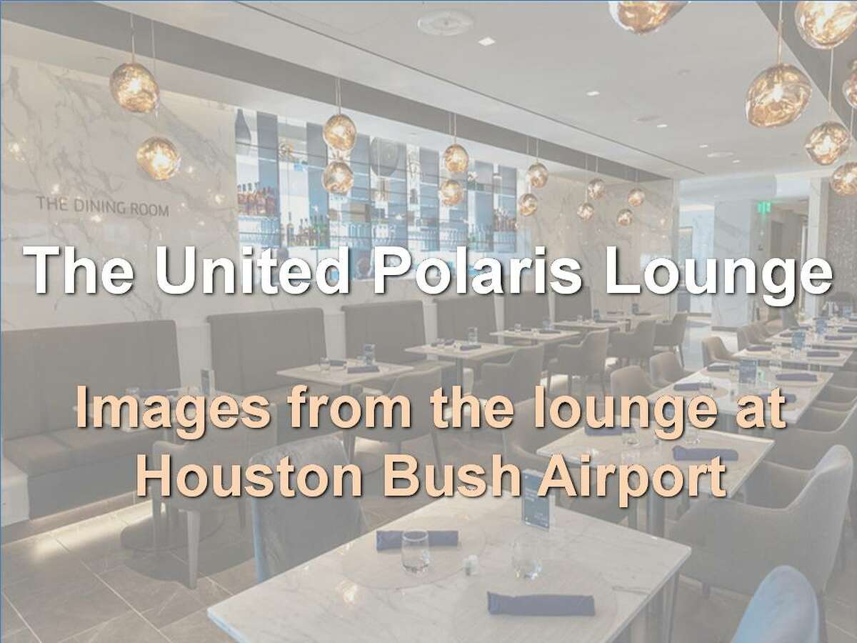 Images From The United Polaris Lounge At Houston Bush Airport