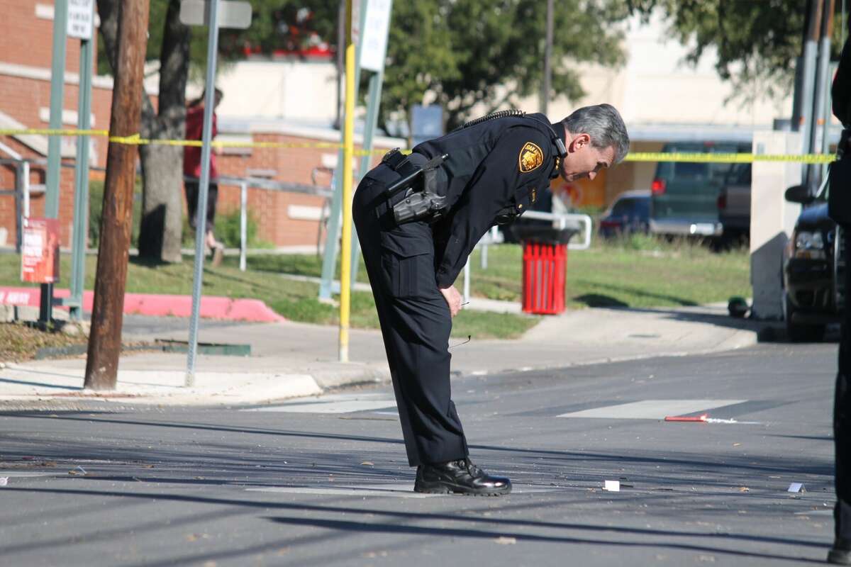 Police are investigating a shooting at San Antonio College at the intersection of Howard and Courtland.