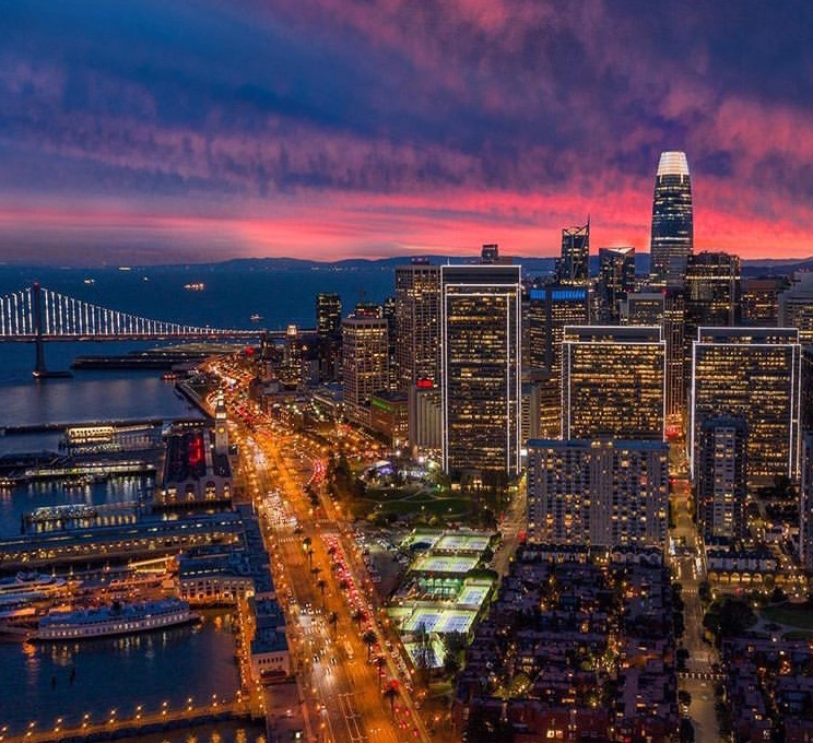 Gorgeous sunset blooms over Bay Area skies ahead of storms