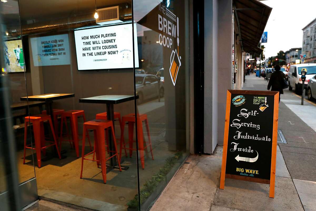 The Brew Coop on Valencia Street in San Francisco, Calif., on Monday, January 28, 2019.