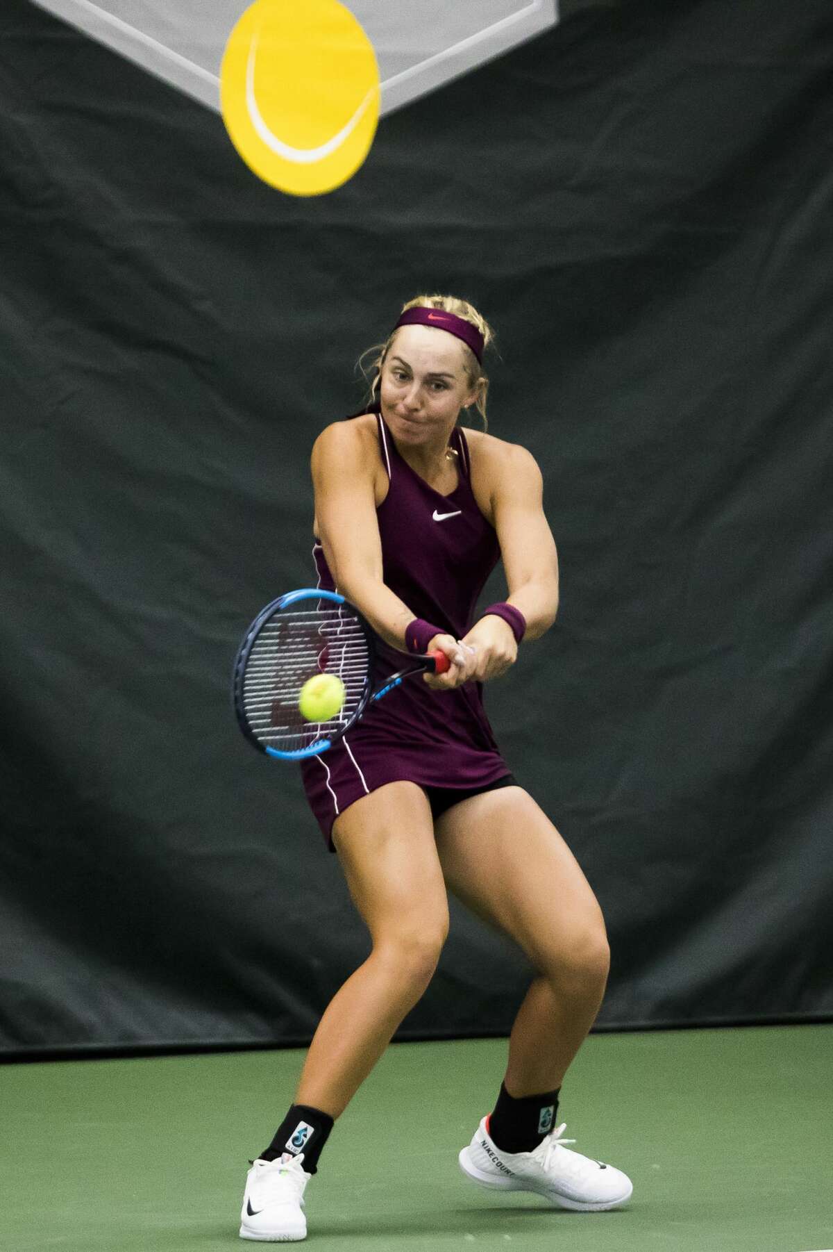 Cori Grauff vs. Ashley Kratzer in Dow Tennis Classic - Jan. 29, 2019