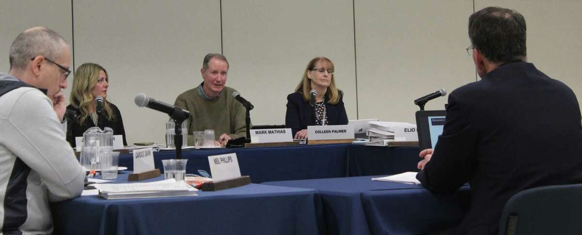 The Westport Board of Education deliberated at its Jan. 28 meeting held at Staples High School.