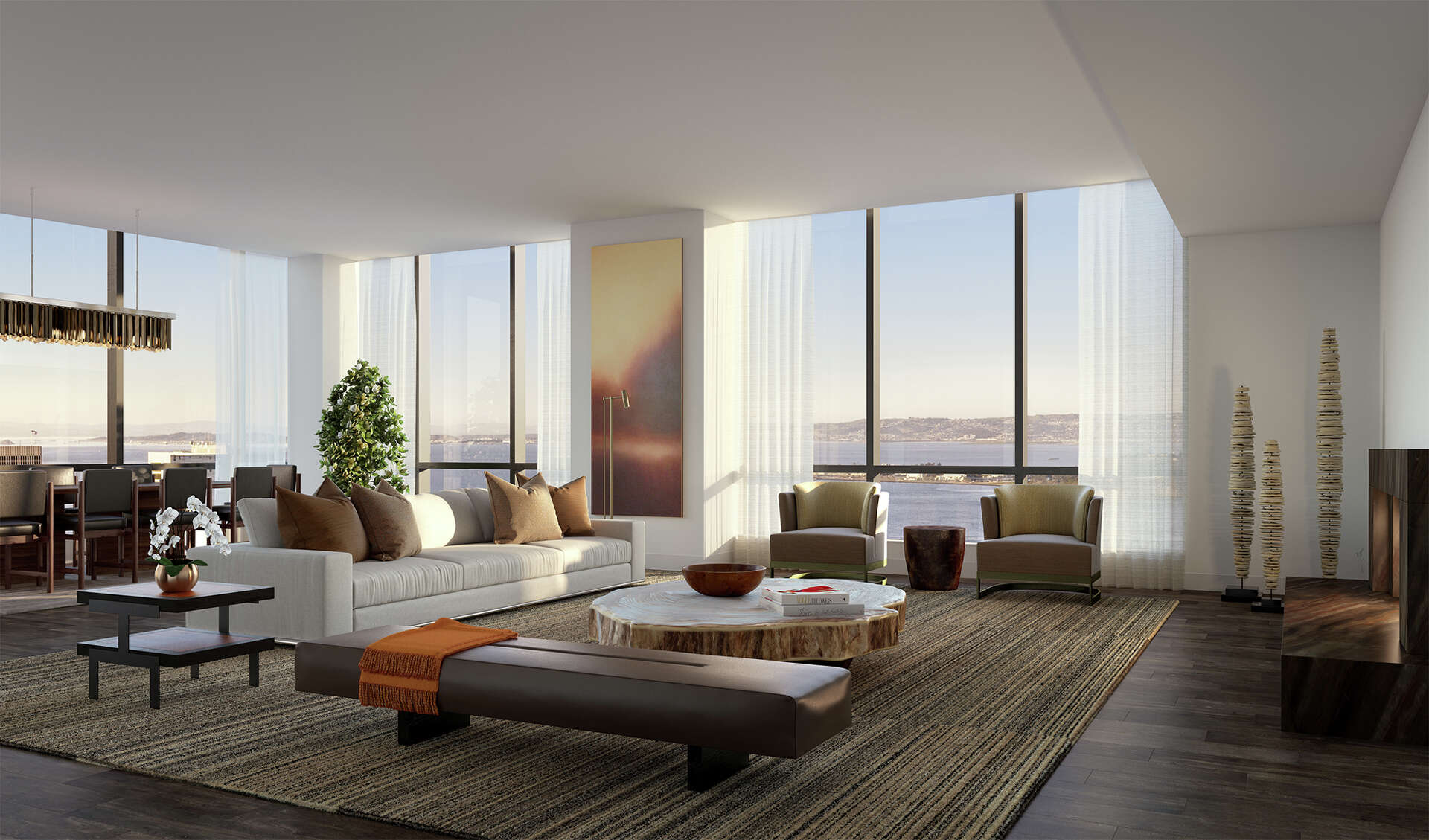 View of Is there a market in SF for a new luxury penthouse listed for a record ...