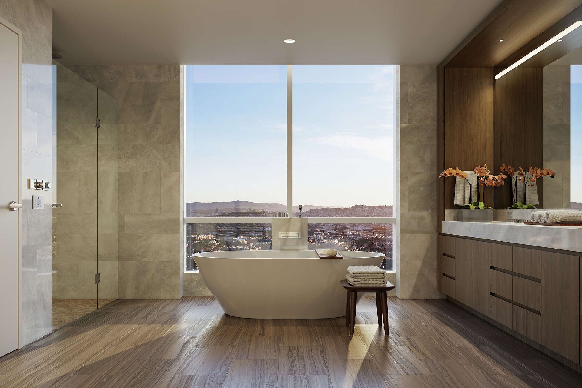 View of Is there a market in SF for a new luxury penthouse listed for a record ...