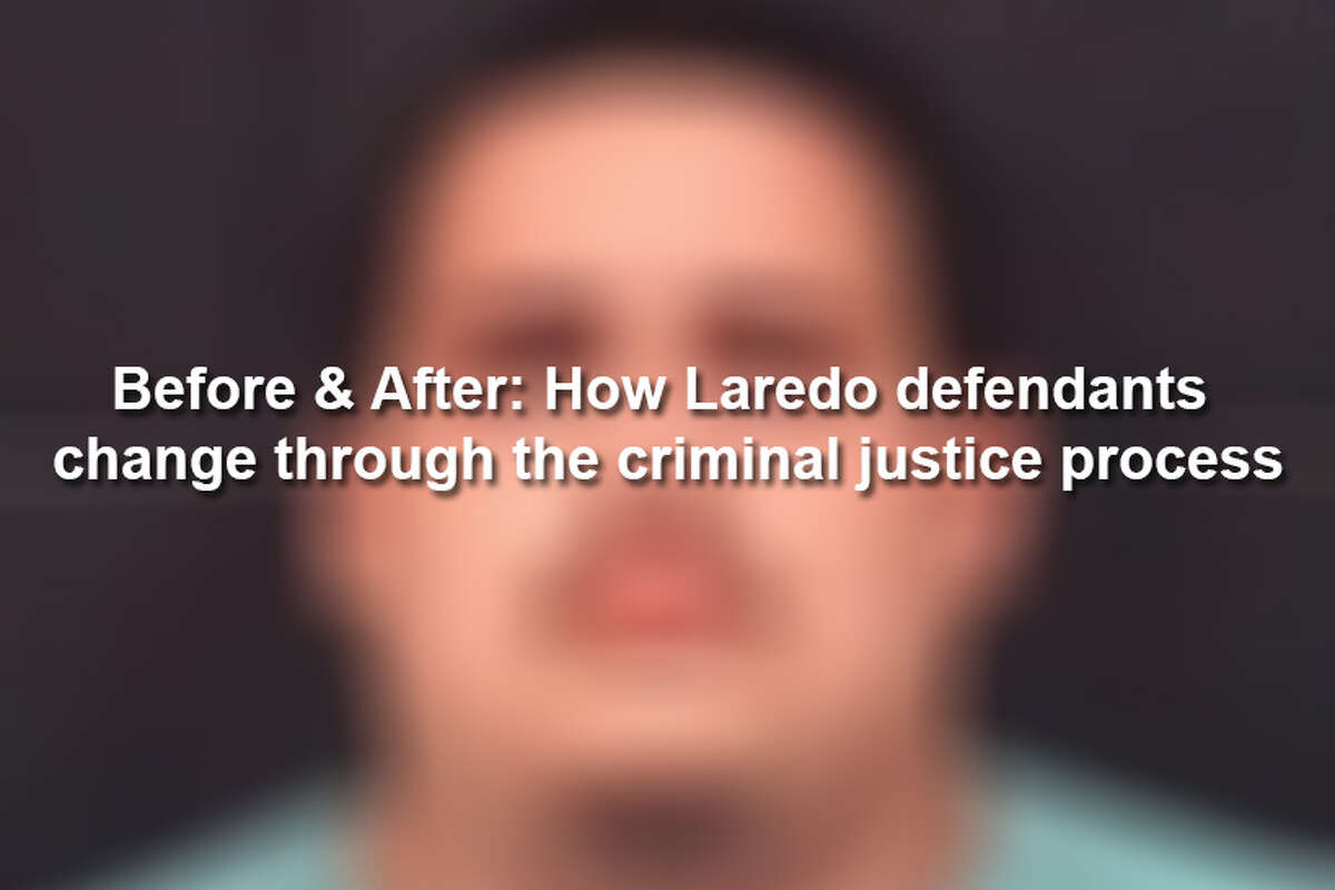 Keep scrolling to see the physical changes of Laredo defendants through the criminal justice process.