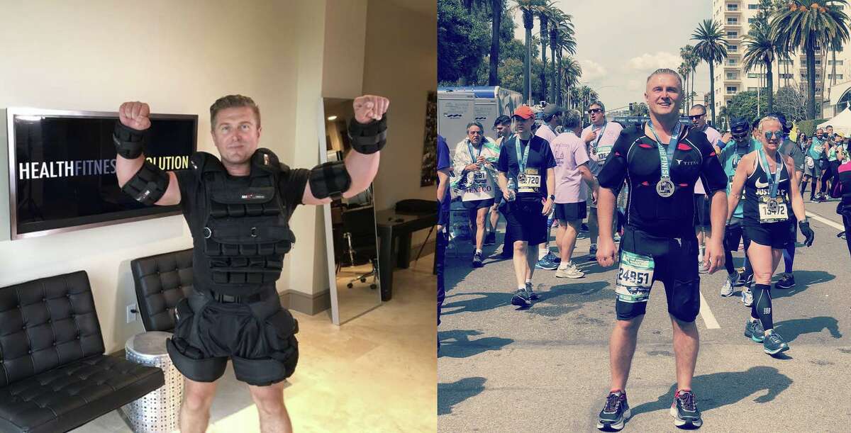 Houston-based trainer Samir Becic was recently named Houston's "fitness guru" to promote physical wellness in the city. Among his other accomplishments, Becic is known for completing extreme challenges involving a weight vest. He once ran seven marathons in eight weeks with a 73.5-pound vest.