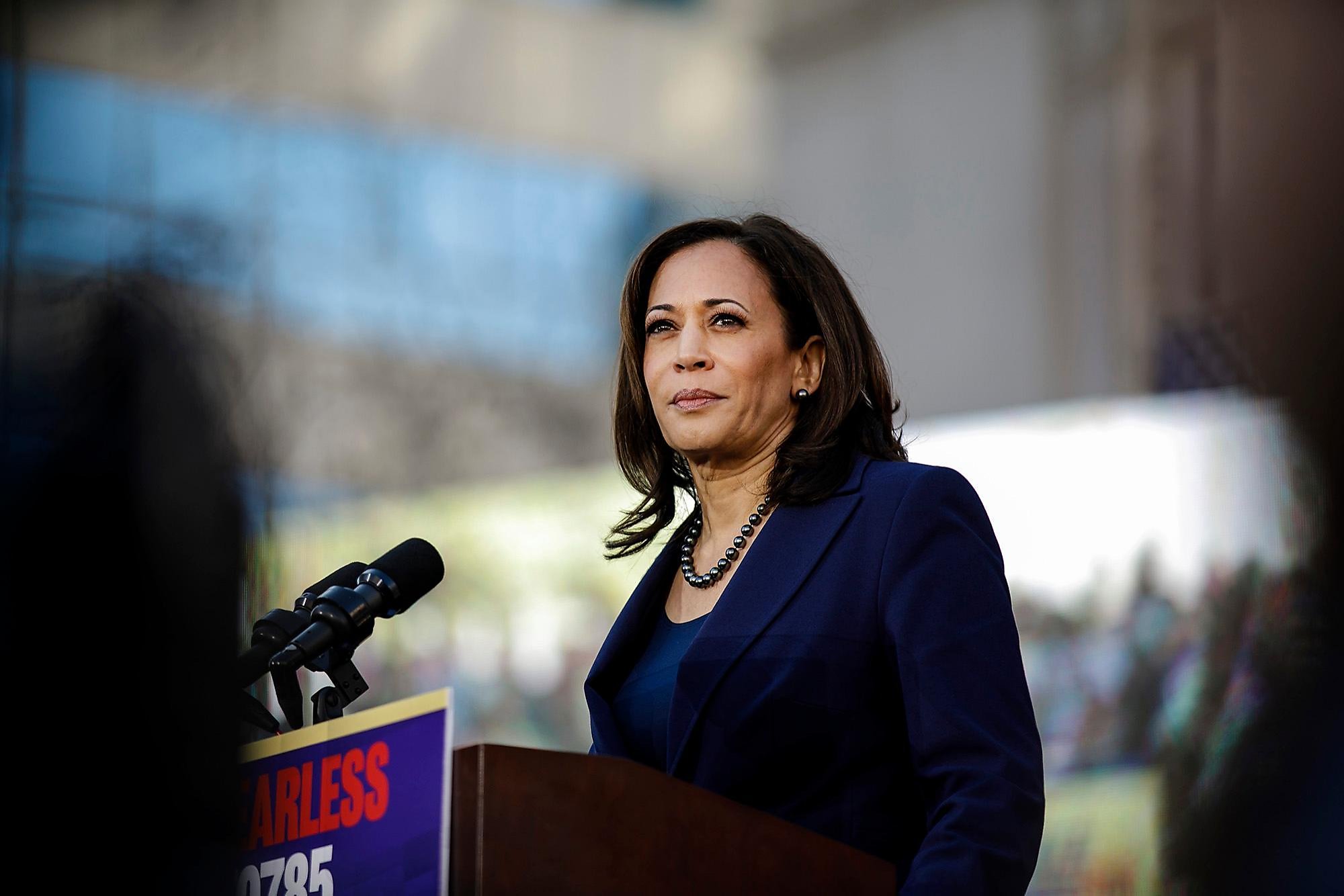 Kamala Harris says she’ll vote against all of President Trump’s judge picks